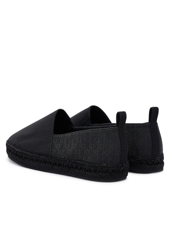 Calvin Klein Espadrilles Calvin Klein All Over CK HW0HW02933 Melns