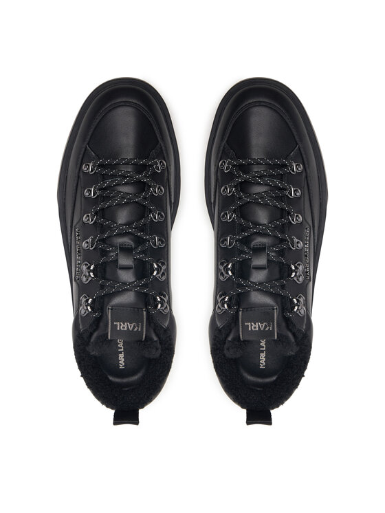 KARL LAGERFELD Сникърси KARL LAGERFELD Flint II KL53323L Черен