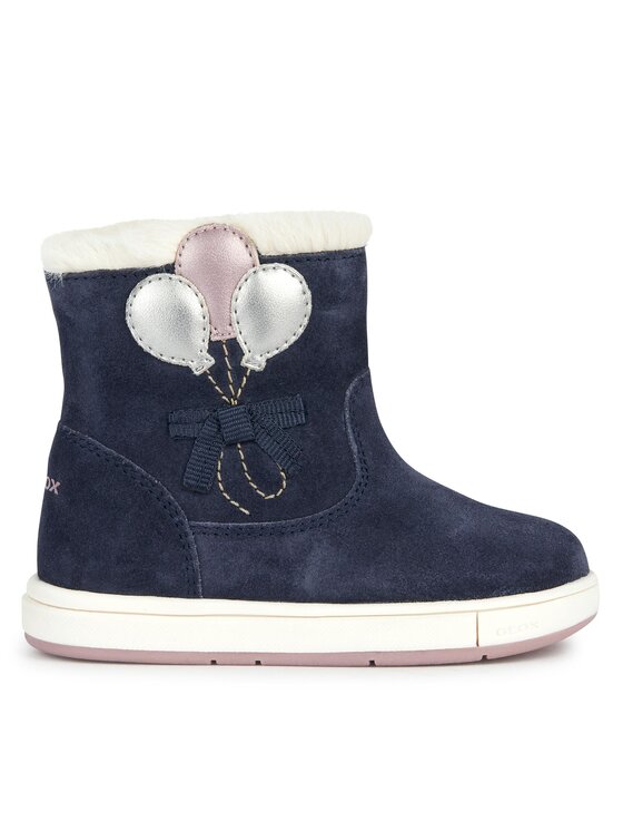 Geox Śniegowce Geox B Trottola Girl B364AA 00022 C0694 M Granatowy