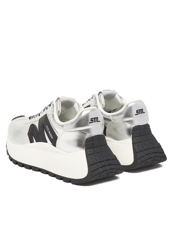 Steve Madden Снікерcи Steve Madden Supercampo SM11004808 Срібний