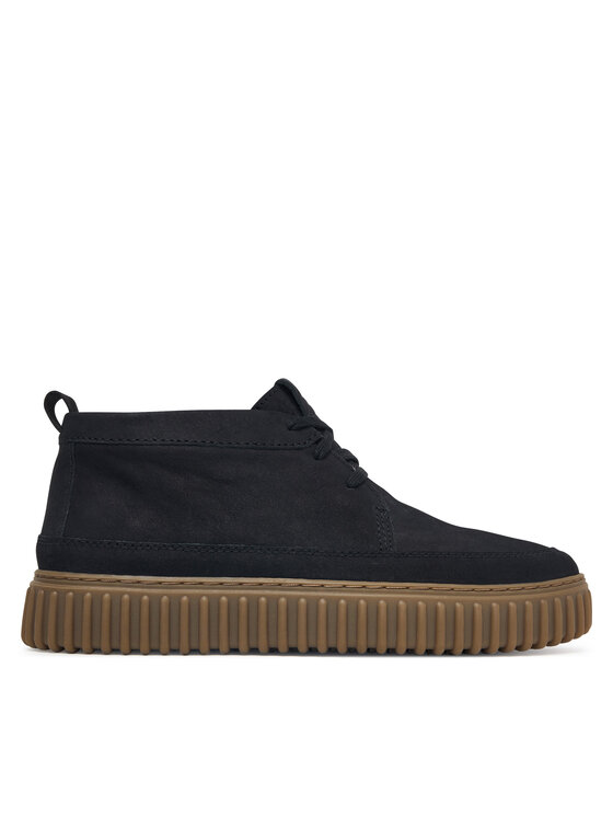Clarks Gležnjarji Clarks Torhill Lacehi 26328005 Črna