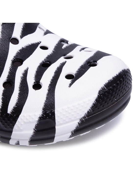 Crocs Natikači Crocs Classic Lined Animal Print Clg 206559 Bela