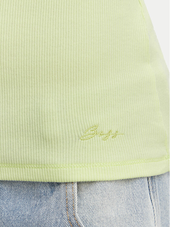 BOSS BOSS Top C_Eplie 50553479 Verde Slim Fit