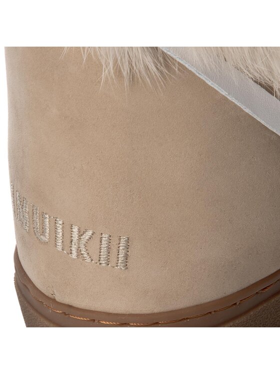 Inuikii Снігоходи Inuikii Sneaker Wedge Rabbit 30150 Бежевий