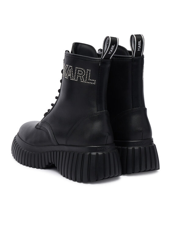KARL LAGERFELD Черевики KARL LAGERFELD KL44475 Чорний
