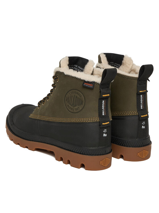 Palladium Черевики туристичні Palladium Pampa Duck Wl Wp+ 79547-325-M Зелений