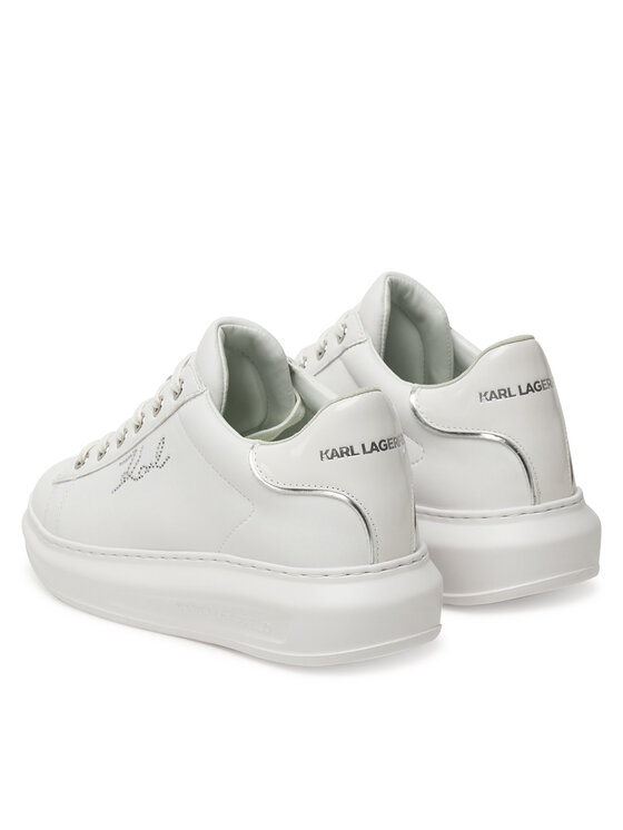 KARL LAGERFELD Снікерcи KARL LAGERFELD Kapri KL62518 Білий