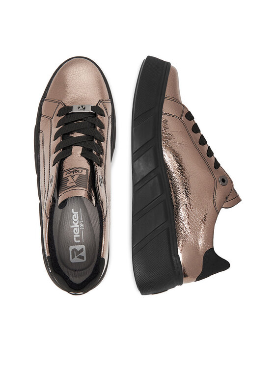 Rieker Sportcipők Rieker W2601-91 Arany