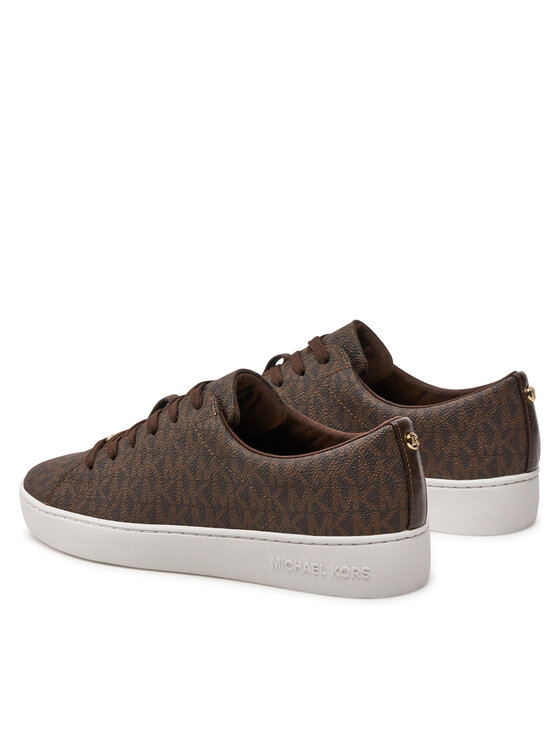 MICHAEL Michael Kors Снікерcи MICHAEL Michael Kors Keaton Lace Up 43R4KTFS1B Коричневий
