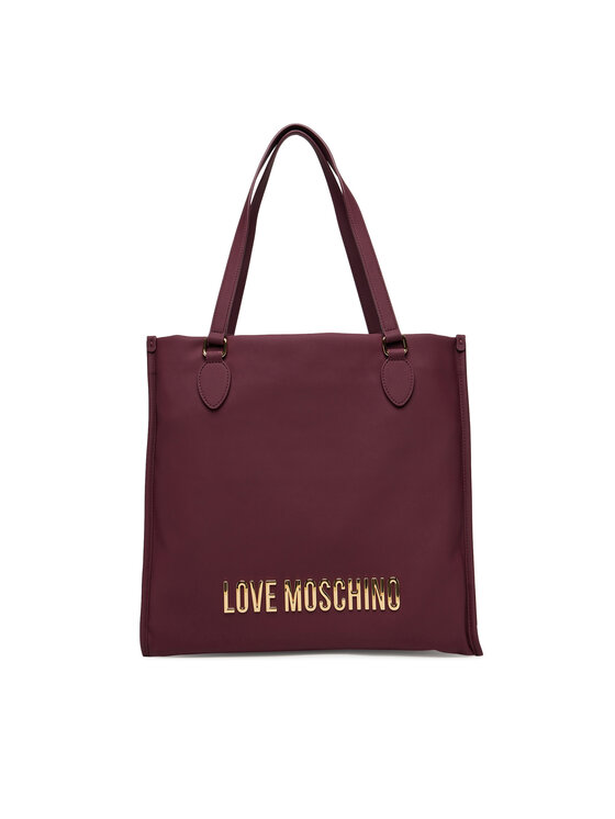 LOVE MOSCHINO Torebka LOVE MOSCHINO JC4020PP1NKD0552 Bordowy