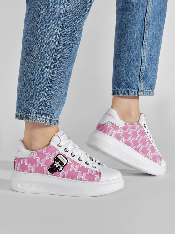 KARL LAGERFELD Sneakersy KARL LAGERFELD KL62530M Bílá