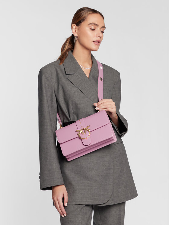 PINKO Сумка Pinko Love Classic Icon Spallaccio Je AI 22-23 PLTT 1P22TT Y5H7 Рожевий