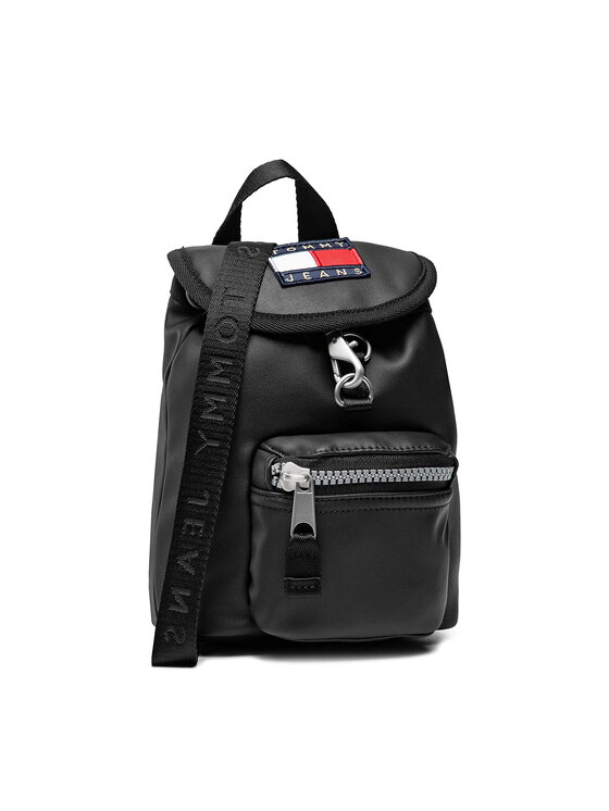 Tommy Jeans Soma Tommy Jeans Tjw Heritage Backpack Crossover AW0AW10900 Melns