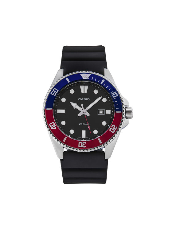 Casio Годинник Casio Duro Diver MDV-107-1A3VEF Чорний