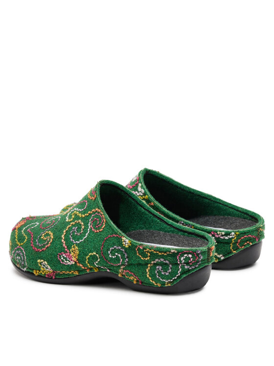 Berkemann Papuče Berkemann Donata 01028 Zelená