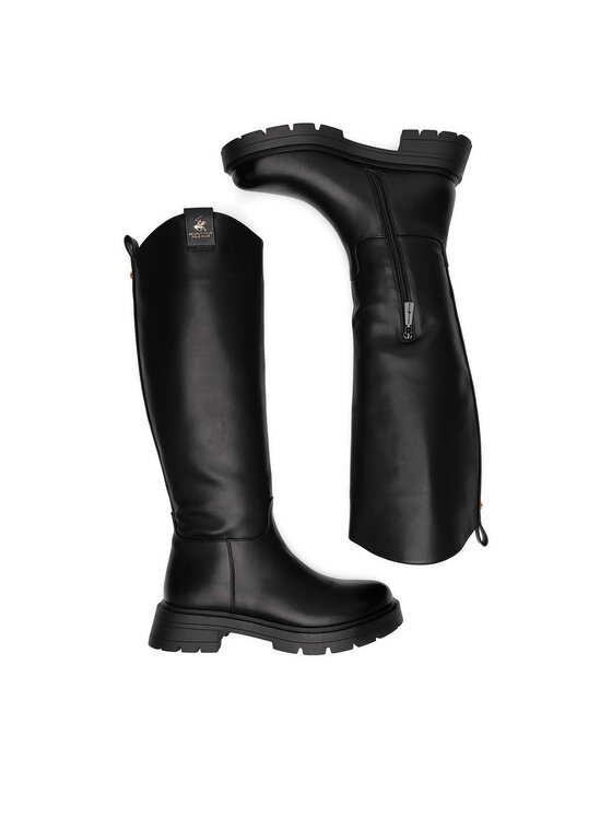 Beverly Hills Polo Club Kozačky Beverly Hills Polo Club HY301-4 Černá