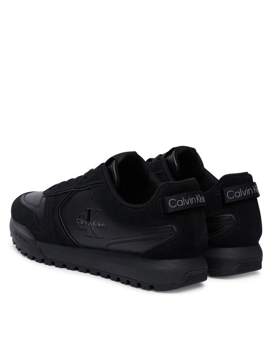 Calvin Klein Sneakers Calvin Klein Toothy Runner Irregular Lines YM0YM01461 Nero