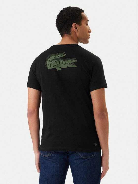 Lacoste Lacoste Camiseta TH0003 Negro Regular Fit