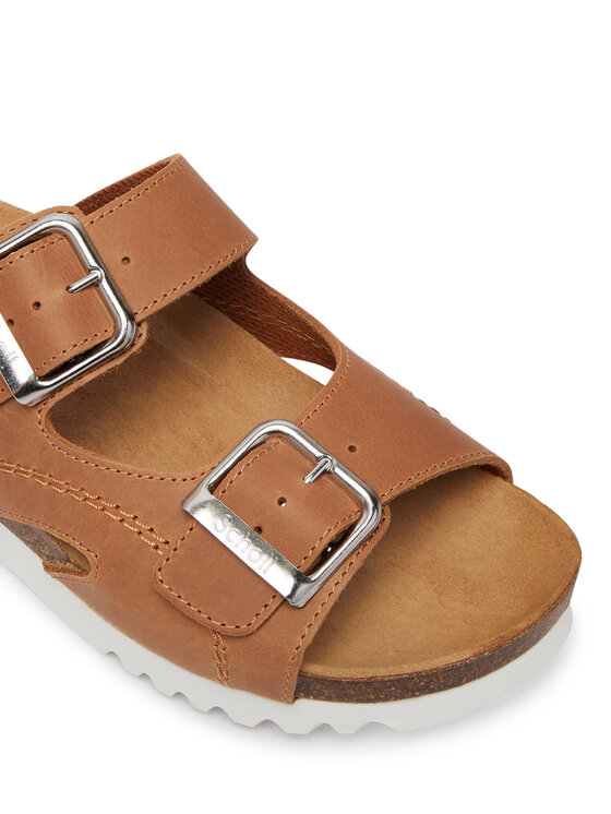 Scholl Шльопанці Scholl Moldava Wedge Ad MF23008 Коричневий