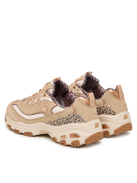 Skechers Snīkeri Skechers D'Lites - Wild Charm 150877/TPE Gaiši brūna