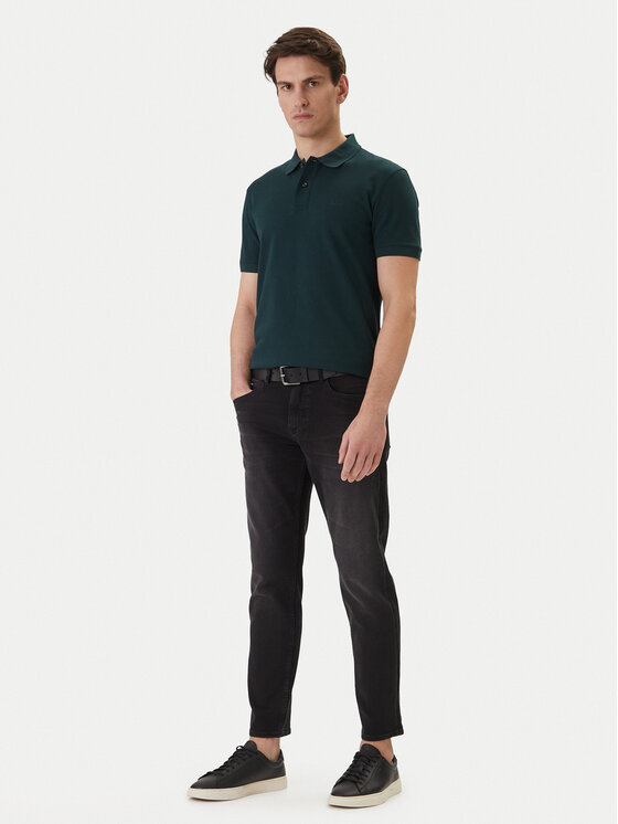 BOSS BOSS Polo Pallas 50553564 Verde Regular Fit