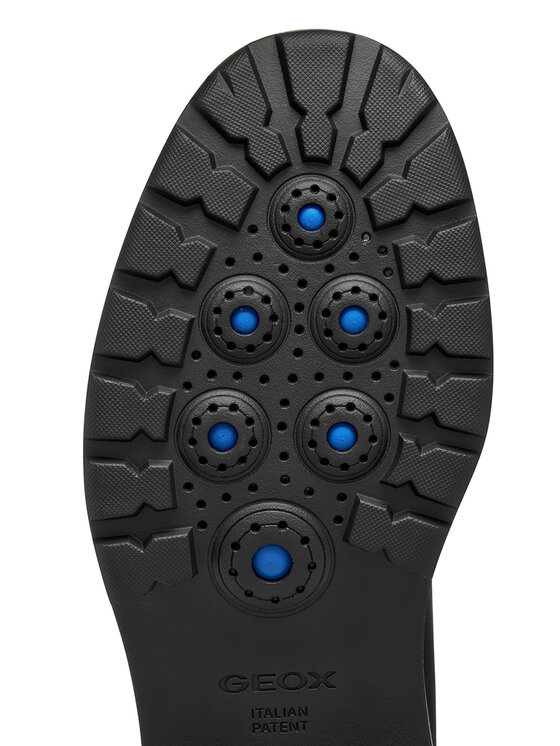 Geox Botines planos Geox U Spherica Ec7 U56FRC 000FF C9999 Negro