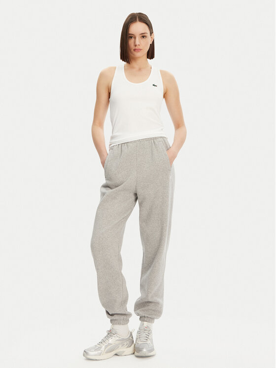 Lacoste Lacoste Топ TF4874 Білий Slim Fit