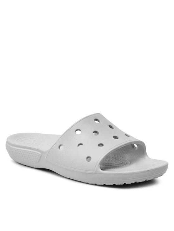 Crocs Šľapky Crocs Classic Crocs Slide 206121 Sivá