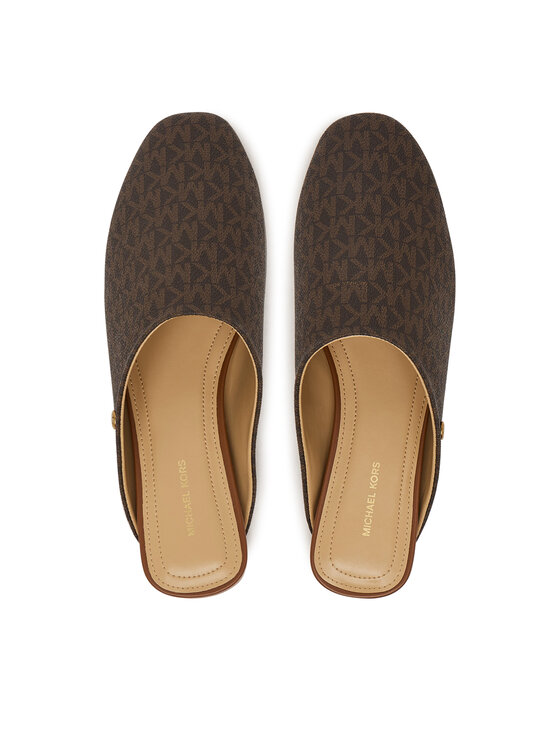 MICHAEL Michael Kors Παντόφλες MICHAEL Michael Kors Cady 40T6CDFP1B Καφέ