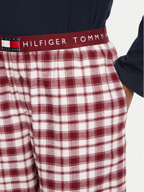 Tommy Hilfiger Tommy Hilfiger Pantalones de pijama UW0UW06624 Rosa oscuro Regular Fit
