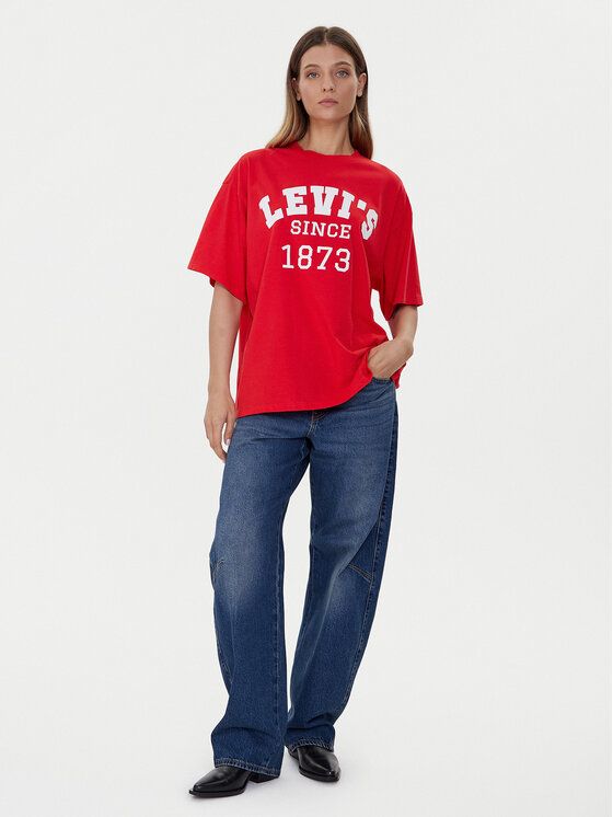 Levi's® Levi's® Camiseta Graphic 000G4-0022 Rojo Relaxed Fit