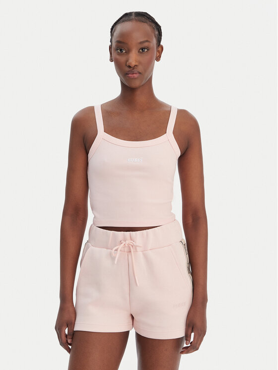 Guess Guess Top V6GP16 K3180 Rosa Regular Fit