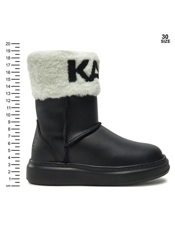 Karl Lagerfeld Kids Stivaletti Karl Lagerfeld Kids Z30312 M Nero