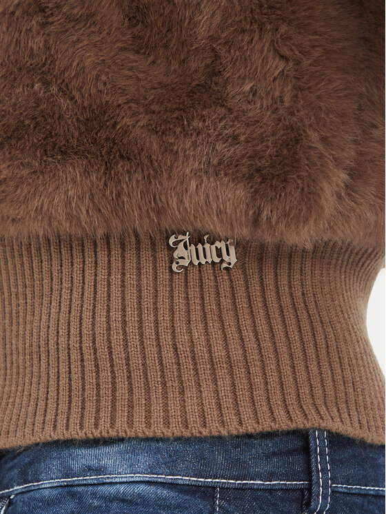 Juicy Couture Juicy Couture Ζακέτα JCOIJ226551 Σκούρο καφέ Regular Fit