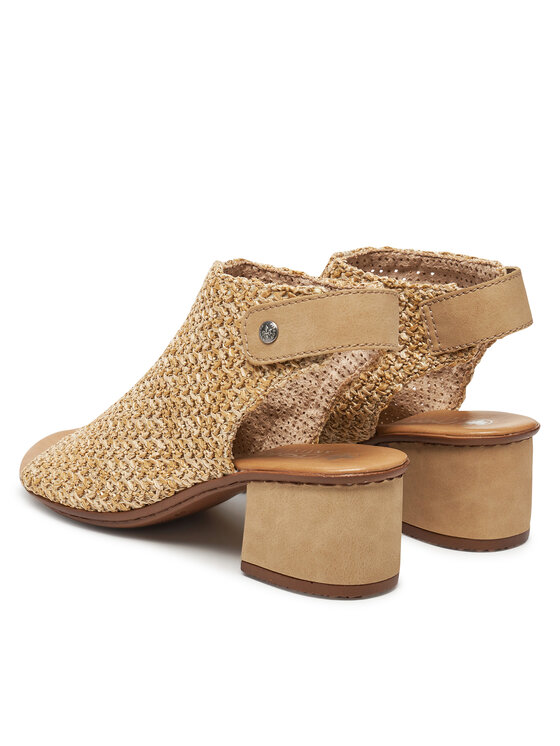 Rieker Sandali Rieker 64670-60 Beige