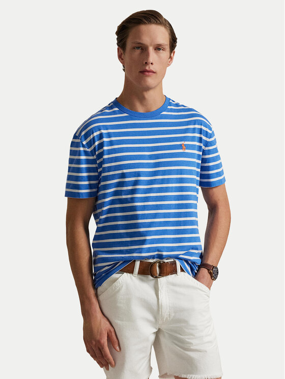 Polo Ralph Lauren Polo Ralph Lauren T-Shirt 710938134006 Μπλε Slim Fit