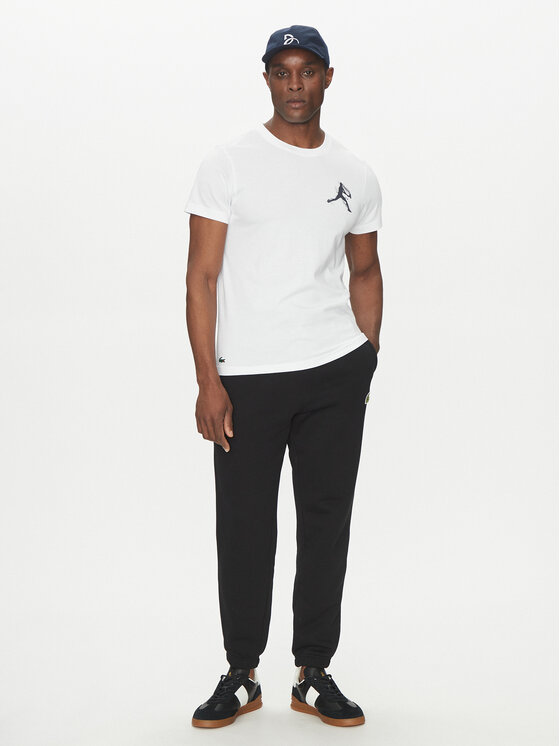 Lacoste Lacoste Комплект футболка і шапка TH1044 Білий Regular Fit