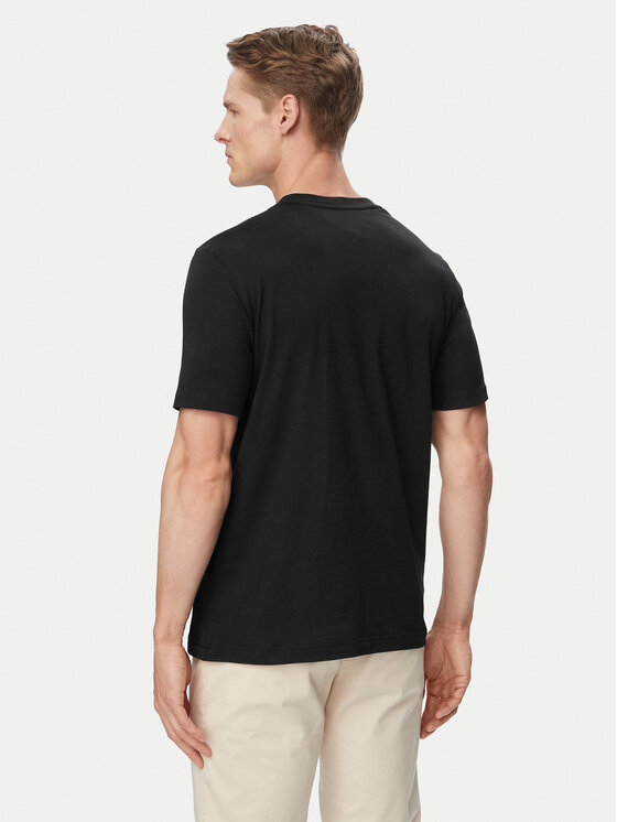 Tommy Hilfiger Tommy Hilfiger Camiseta MW0MW43226 Negro Regular Fit