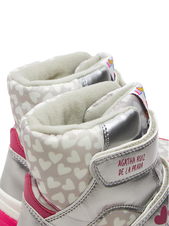 Agatha Ruiz de la Prada Śniegowce Agatha Ruiz de la Prada 241990-B D Srebrny