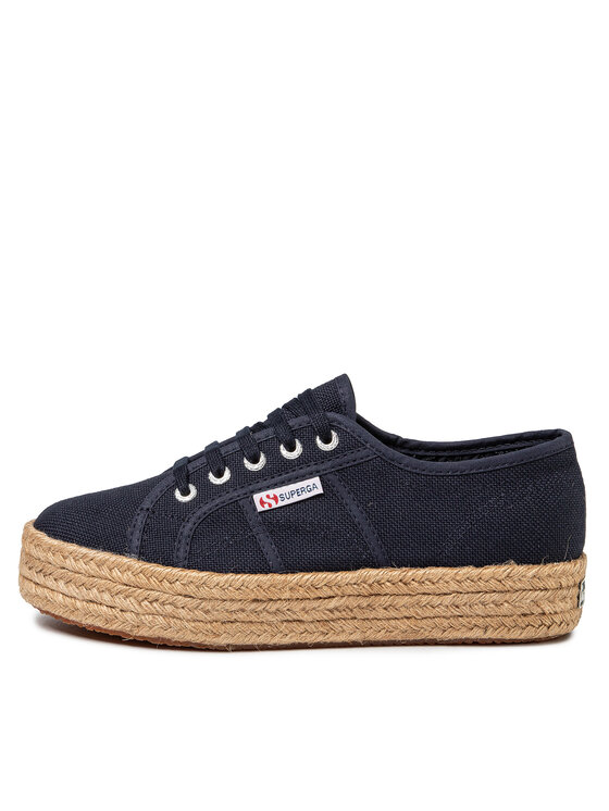 Superga Espadrilky Superga 2730 Cotropew S00CF20 Tmavomodrá