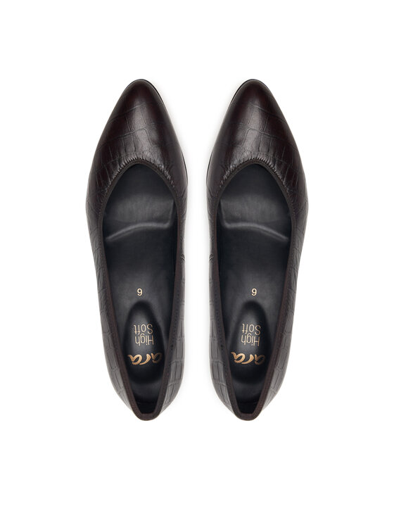 Ara Γοβάκια Ara Amy 12-52701-03 Σκούρο καφέ
