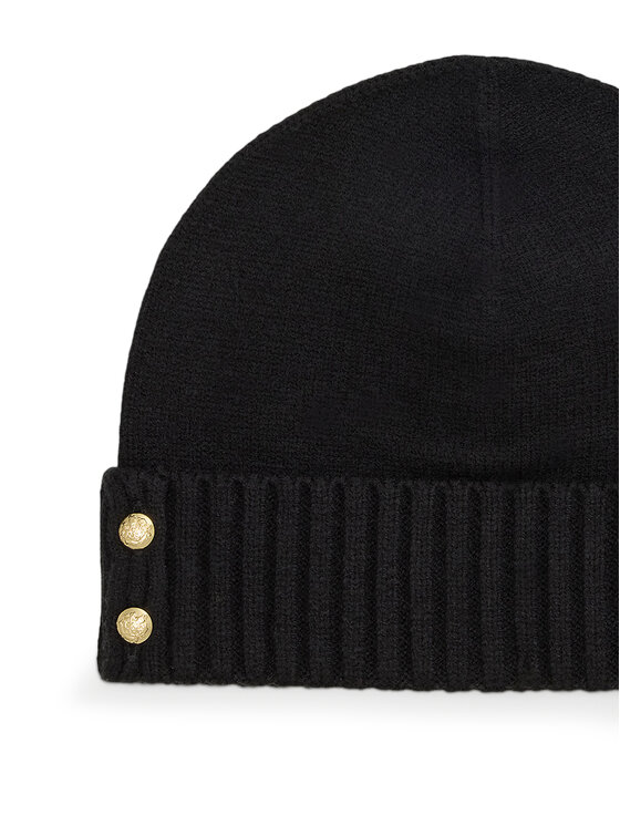 LAUREN RALPH LAUREN Cepure LAUREN RALPH LAUREN 454P04510001 Melns