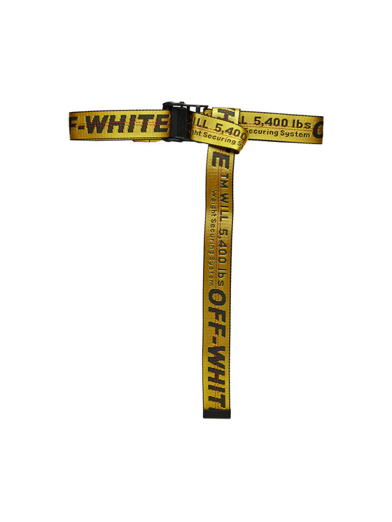 Off-White Ζώνη Ανδρική Off-White OMRB012R21FAB0011810 Κίτρινο