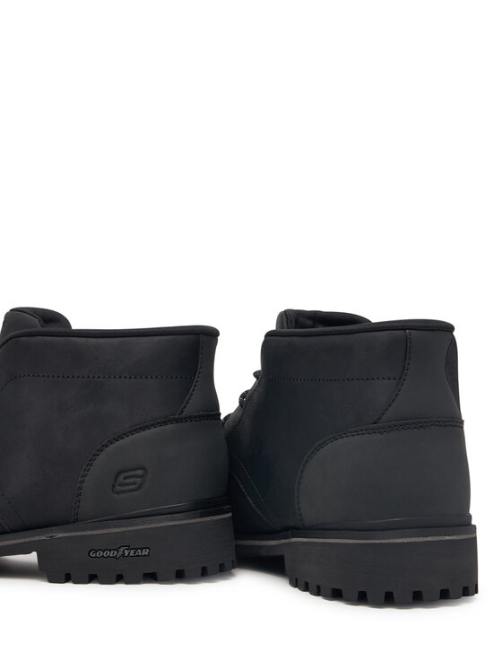 Skechers Polacchine Skechers Quintero-Damien 205903/BBK Nero