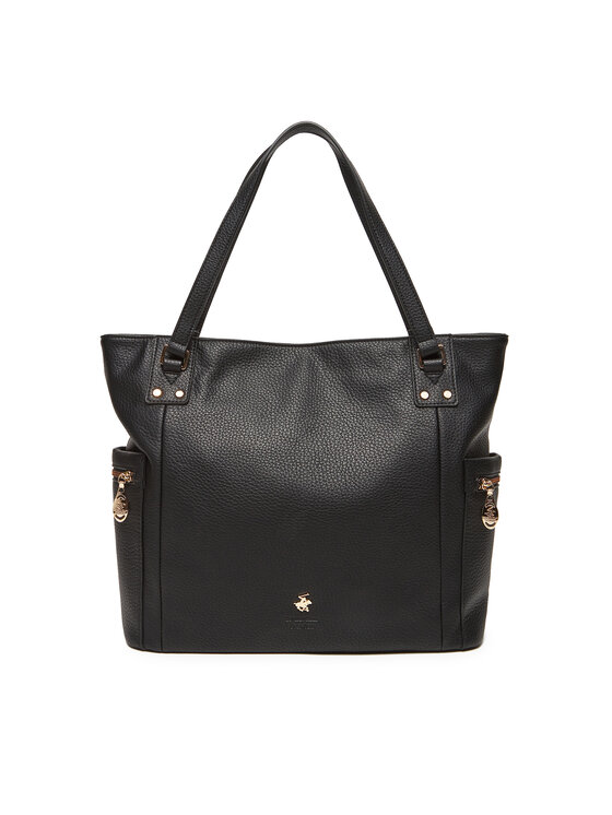 Beverly Hills Polo Club Ročna torba Beverly Hills Polo Club CEO-BHPC-C-005-08 Črna