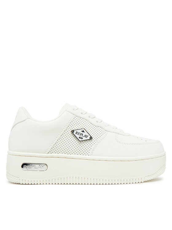 REPLAY Sneakersy REPLAY GWZ5O.000.C0018S Biela