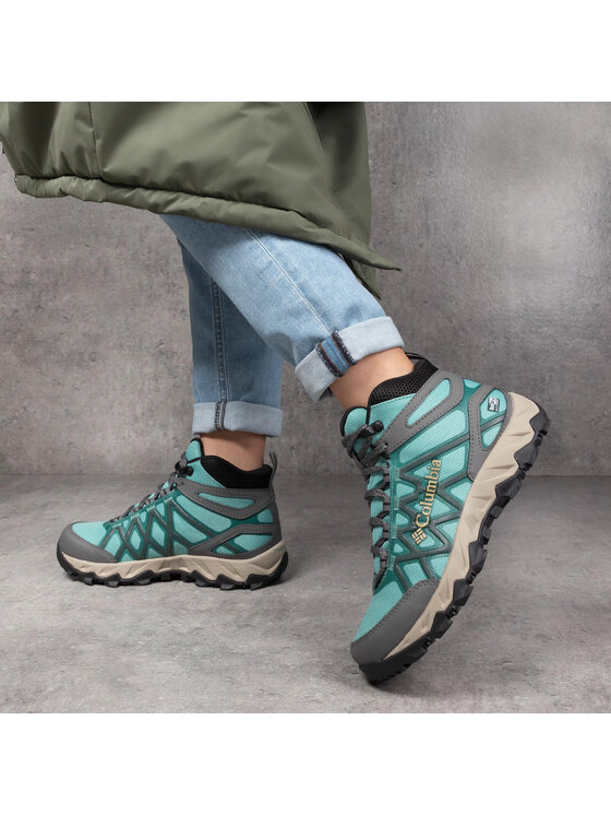 Columbia Turistiniai batai Columbia Peakfreak X2 Mid Outdry BL0828 Žalia