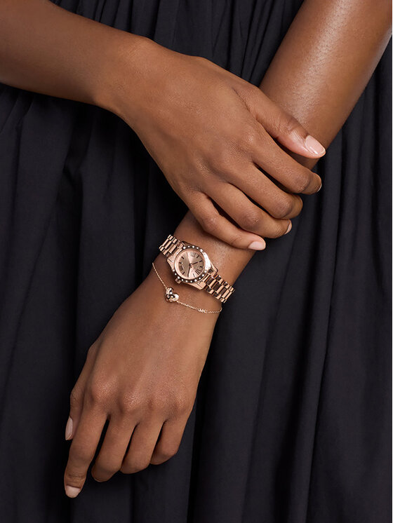 Michael Kors Набір годинник і браслет Michael Kors Lexington Set MK4994SET Рожевий