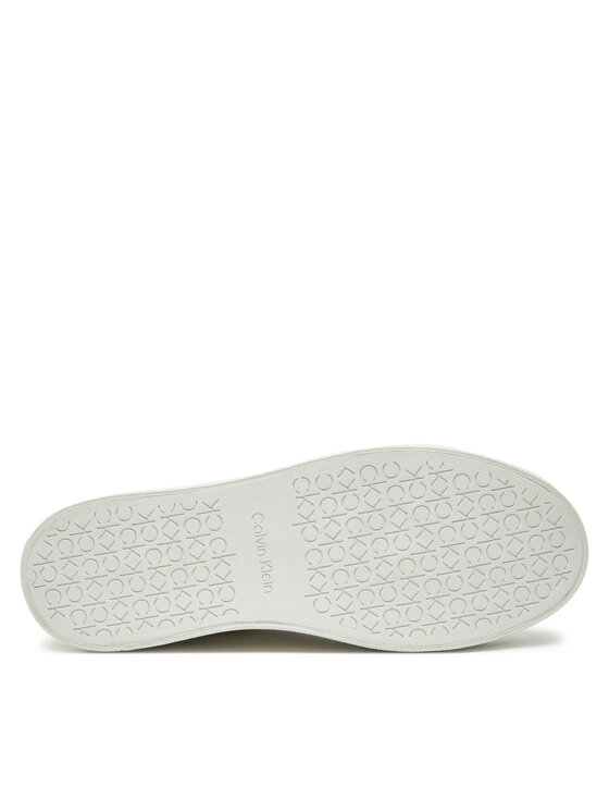 Calvin Klein Tenisice Calvin Klein Vulc Lace Up Texture Fox - Lth HW0HW02439 Bijela
