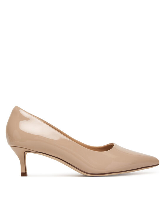 Clarks Туфлі Clarks Zarey Court 26183154 Бежевий